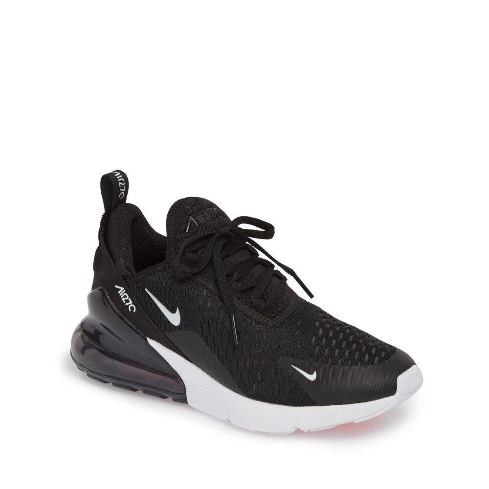 ✨  Nike Air Max 270 ✨  Black White Anthracite ✨  Kids Size 10.5 ✨ NWOT ✨